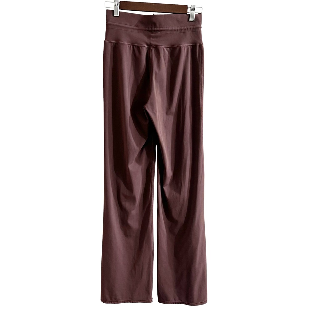 Vuori Daily Wide Leg Lounge Pants Mahogany Brown Small Womens Athleisure - Picture 4 of 6